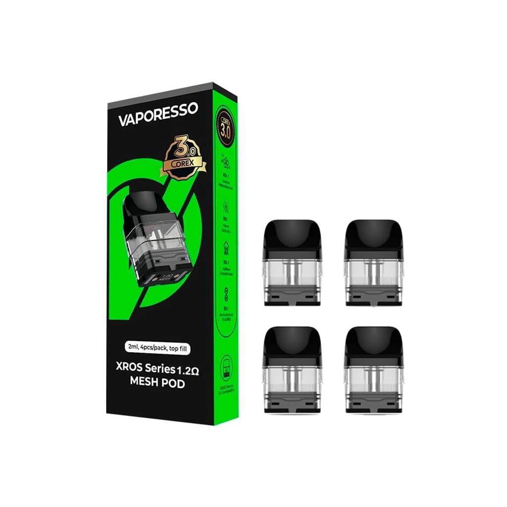 Картридж Vaporesso XROS 2ml 1.2 Ом COREX 3.0 Pod (4 шт)