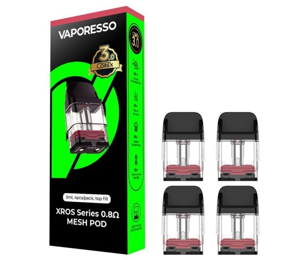 Картридж Vaporesso XROS 3ml 0.7 Ом Pod (4 шт)