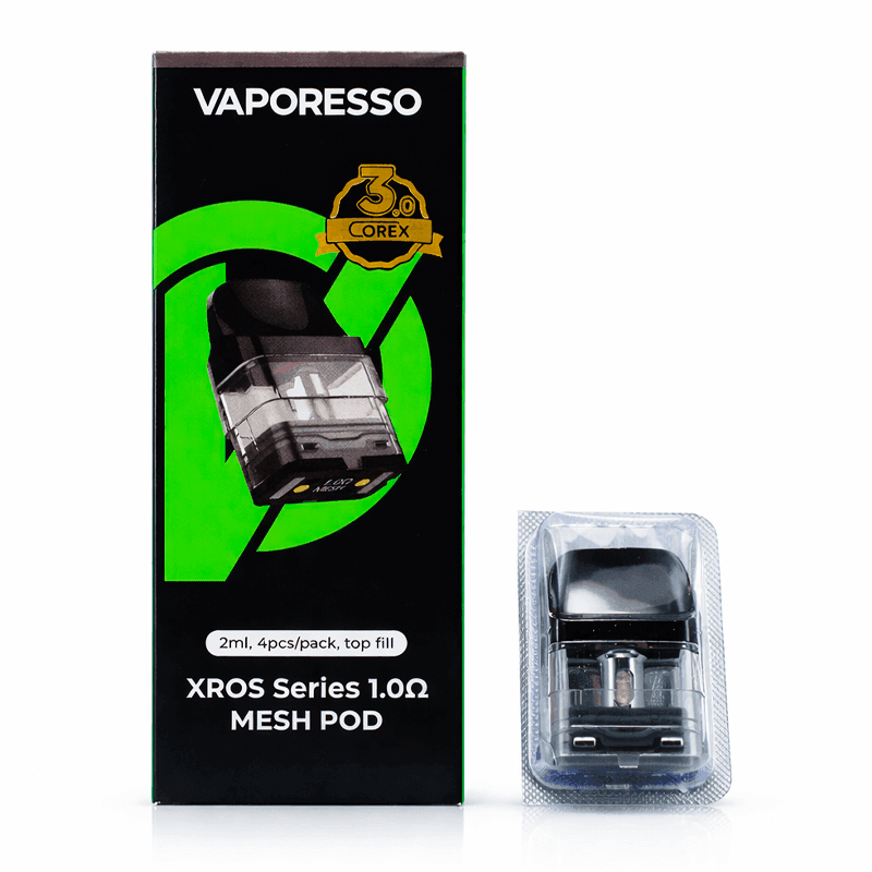 Картридж Vaporesso XROS 2ml 1.0 Ом COREX 3.0 Pod (4 шт)